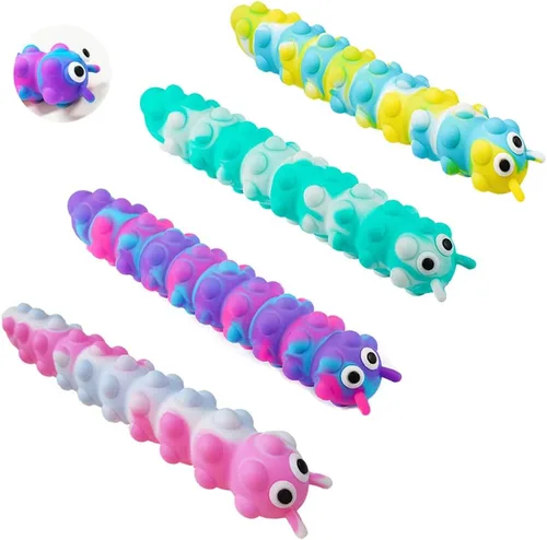 Miniatura 16 de Juguete Fidget Pop de Succión, Juguetes para Relajarse y Aliviar la Presión, Juguetes Sensoriales Popper Anti-Presión de Compresión 3D para Niños
