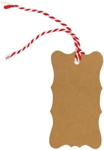 Miniatura 2 de 15 bolsas de papel kraft grandes de color beige y blanco de Estados Unidos (13 pulgadas de alto x 10 pulgadas de ancho x 5 pulgadas de escudo) (OAT)