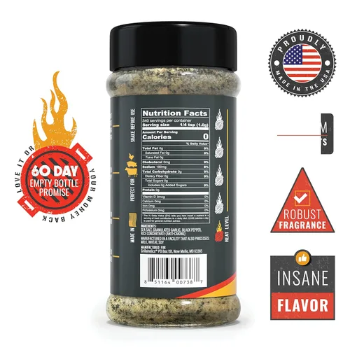 Miniatura 2 de Grillaholics Condimento de ajo y sal y pimienta - Condimentos SPG Rub - El condimento multiusos perfecto y condimento para barbacoa
