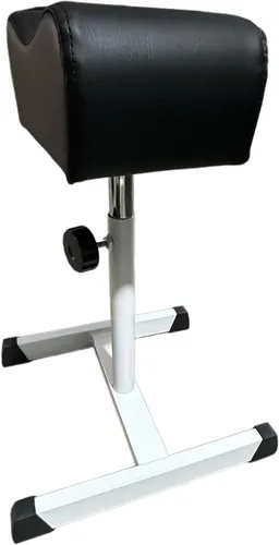 Miniatura 5 de Reposapiés de pedicura, suave, tecnología de uñas, tatuaje, spa, refuerzo, altura ajustable, antideslizante, negro