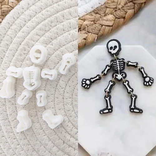 Miniatura 20 de Cortadores de arcilla polimérica para la fabricación de aretes Suministros Arcilla polimérica para la fabricación de joyas