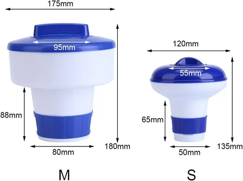 Miniatura 6 de Flotador de piscina, dispensador flotante para piscina, accesorios de piscina, difusor flotante interior y exterior para piscina, spa (5 pulgadas)