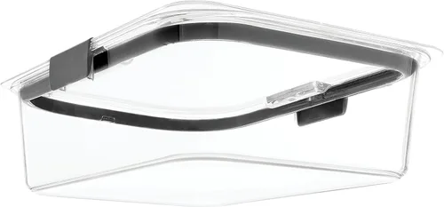 Miniatura 3 de Contenedor de almacenamiento de alimentos Rubbermaid Brilliance, plástico sin BPA, Mini, 0,5 tazas, 4 unidades, transparente, Transparente