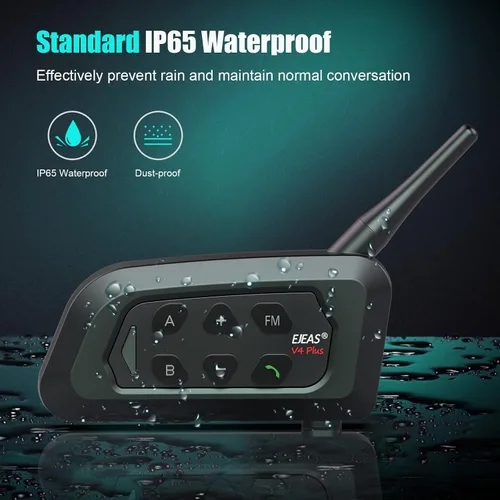 Miniatura 5 de EJEAS V4C Plus - Intercomunicador de árbitro profesional, sistema de comunicación de árbitro Bluetooth 5.1 con función de radio FM para deportes