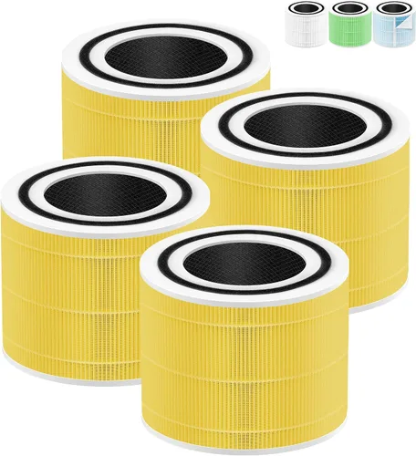 Miniatura 2 de Filtro de repuesto para removedor de humo Core 300 compatible con LEVOIT Filtro de repuesto Core 300-RF-SR para purificador de aire LEVOIT Core 300