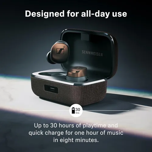 Miniatura 4 de Sennheiser Momentum True Wireless 4 Auriculares - Blanco Plata