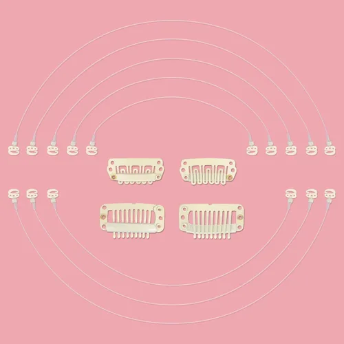 Miniatura 8 de WENNALIFE Extensiones de cabello con pestañas de cinta de repuesto de doble cara, sin residuos, transparentes para extensiones adhesivas, 72 Cinta