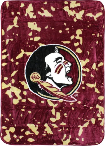 College Covers Everything Comfy - Manta Raschel suave y cálida de Florida State Seminoles, 86 x 63 pulgadas