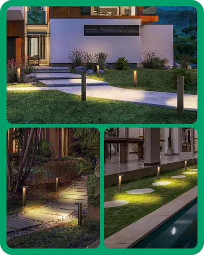 Miniatura 4 de EDISHINE Paquete de 6 conectores de cable de bajo voltaje, conectores de cable de iluminación de paisaje, impermeables, para iluminación