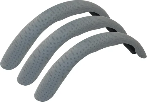 Miniatura 8 de 3 piezas Funda de Volante de Cuero Nappa - Ajuste a Presión de 15 Pulgadas Protector de Volante de Coche Antideslizante, Accesorios Universales