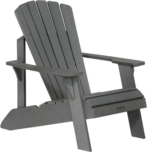 Miniatura 10 de Lifetime Silla Adirondack de madera sintética Marrón claro