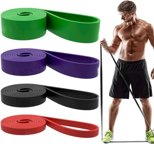 Miniatura 13 de Bandas de resistencia, bandas para entrenamiento con asistencia de tracción - bandas de entrenamiento, bandas de ejercicio, conjunto de bandas