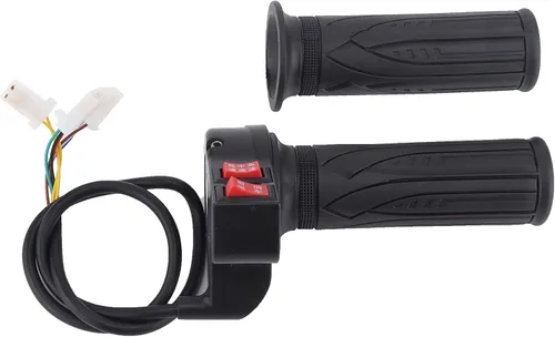Mango universal del acelerador de bicicleta eléctrica, 3 velocidades ajustable con control de avance/retroceso para