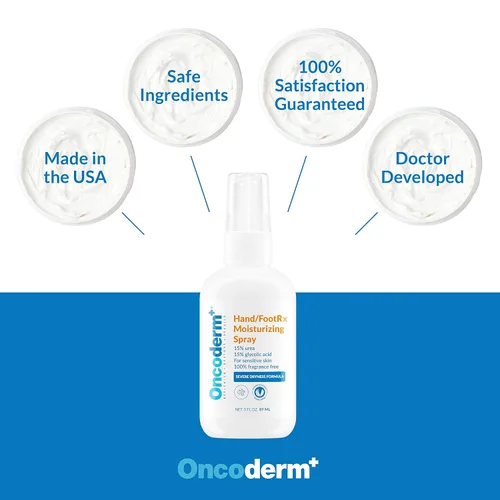 Miniatura 4 de Oncology Skin Care - Spray hidratante para manos y pies. Cuidado de la piel para personas que viven con cáncer. Gran regalo para pacientes