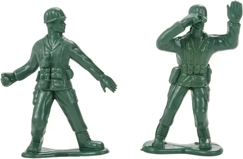 Miniatura 3 de Rhode Island Novelty Juego de 8 figuras surtidas para hombres del ejército de 4 pulgadas