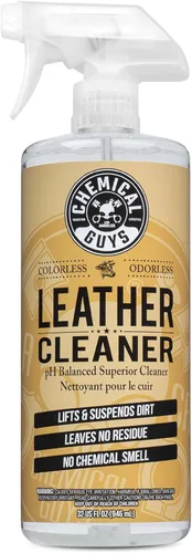 Miniatura 12 de Chemical Guys Paquete de limpiador y acondicionador de cuero pulverizable, paquete de 16 onzas (2) botellas de 16 onzas para asientos de cuero