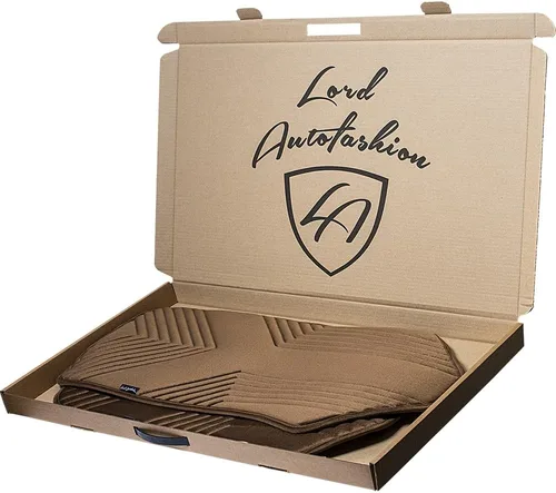 Miniatura 4 de Lord AutoFashion - Funda universal para asiento de una vía, color marrón.