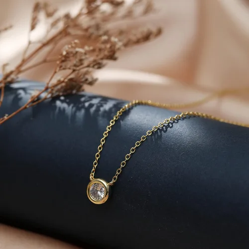 Miniatura 5 de Collner Collar con colgante de corazón de oro de 14 quilates para mujer, delicado collar de estrella, gargantilla de mal de ojo, collar bohemio