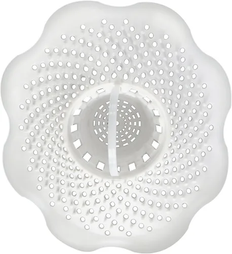 Miniatura 2 de Danco 10306, Protector de Tina para Pelo y Filtro, Prevención de Obstrucciones de Drenaje de Pelo, Serpiente de Drenaje, Trampa y Taladro