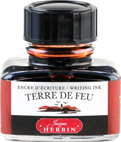 Miniatura 12 de Tinta para pluma estilográfica Herbin - 1.0 fl oz Embotellada - Cacao du Bresil