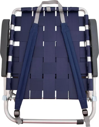 Miniatura 5 de MOUNTAIN SUMMIT GEAR Caddis Sports - Silla de playa de malla baja con correas de mochila, asiento ligero portátil para aventuras al aire libre, días