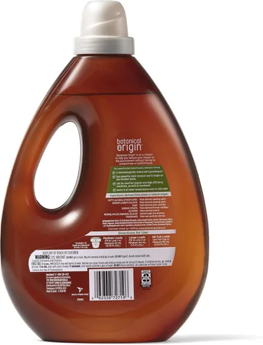 Miniatura 2 de Botanical Origin Detergente para ropa a base de plantas Azahar y hojas de cítricos, 54 oz (72 cargas)