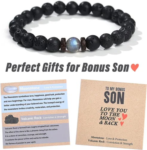 Miniatura 36 de Unique Bracelet Gifts To Son Grandson Dad Boyfriend Husband Brother Nephew Uncle Grandpa