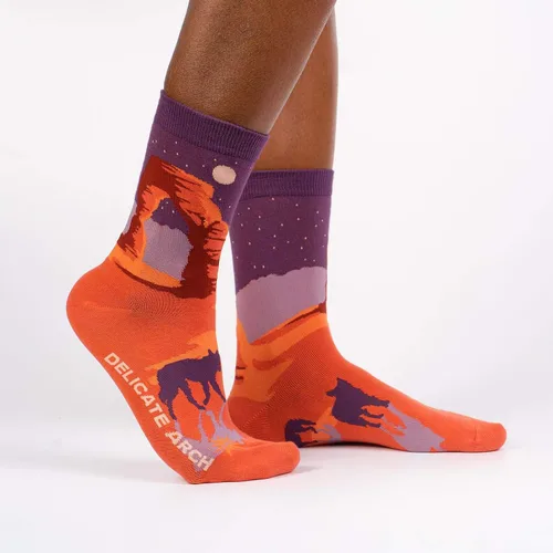 Miniatura 2 de Sock It To Me Calcetines Crew National Parks para mujer