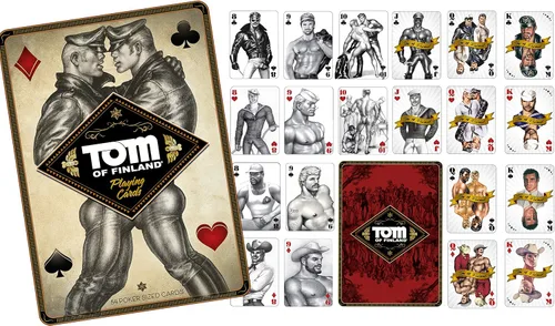 Miniatura 5 de Tom de Finlandia naipes (cartas de póquer gay)