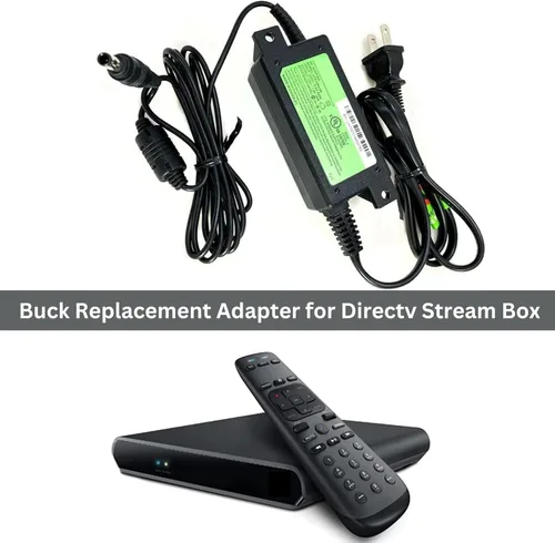 Miniatura 2 de Buck AT&T TV Now DirecTV Stream EPS10R4-15 / EPS10R4-16 / EPS10R4-08 - Adaptador de corriente alterna de repuesto original - 12 V 1.5 A 18 W con PC