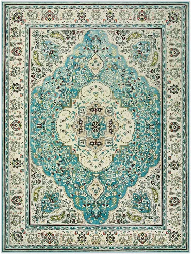 Miniatura 117 de Lahome Alfombra Bohemia Tribal Lavable de 3 x 5, Alfombras Antideslizantes para Entrada, Dormitorio, Sala de Estar, Vintage, Ultra Suave, No