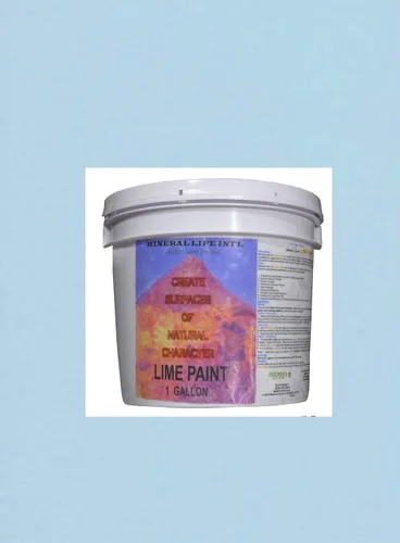 Pintura de lima de 1 galón, "Horizon" BM 809, Mineral Life Int'l Acabado de pared mineral para exteriores e interiores en colores clásicos EarthTone