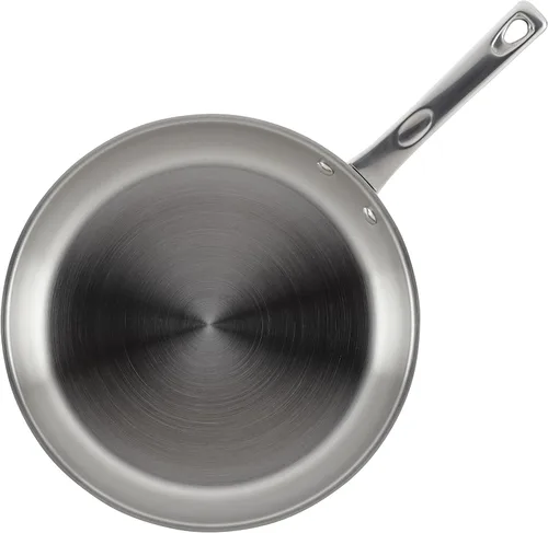 Miniatura 4 de Ayesha Curry Home Collection - Sartén de acero inoxidable, 12.5 pulgadas, color plateado