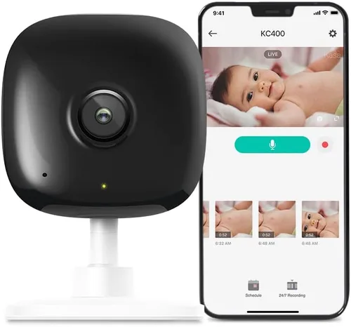 Miniatura 5 de Kasa Smart - Cámara de seguridad para monitor de bebé, cámara interior HD de 1080p para seguridad en el hogar con detección de movimiento, audio