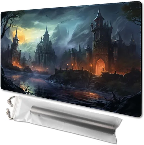Miniatura 72 de MTG - Tapete de juego tamaño 24 x 14 pulgadas, bolsas de almacenamiento gratuitas, respaldo antideslizante, impresión, ideal para entusiastas