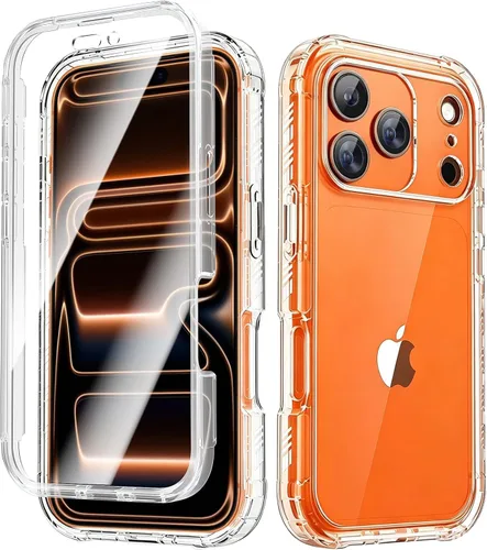 Miniatura 48 de Lifedance - Funda diseñada para iPhone 14/iPhone 13, funda protectora resistente de cuerpo completo con protector de pantalla incorporado