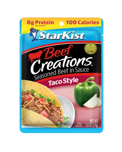 Miniatura 169 de StarKist Chicken Creations BOLD - Bolsa estilo búfalo (5 onzas, 12 unidades) Carne blanca totalmente cocida con alto contenido de proteínas, sin