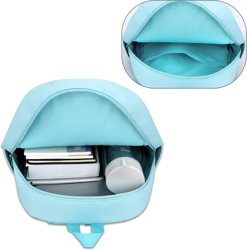 Miniatura 6 de Roffatide Dibujos animados Cinnamoroll Todo Sobre Impresión a Cuadros Casual Mochila Linda Mochila Viaje Bicicleta Mochila Senderismo Mochila Azul