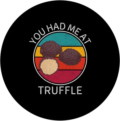 Miniatura 3 de Vintage You Had Me At Truffle Food Lover PopSockets Adhesive PopGrip