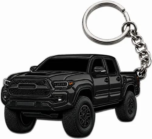 Miniatura 11 de Llavero Tacoma – Accesorios Tacoma 2016-2022 mods 2023 2024 Cool Key Chain Fob Cover 3ª generación Toy Truck