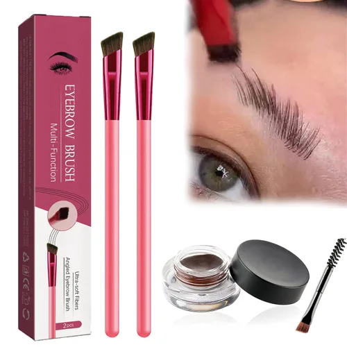 Miniatura 13 de Cepillo de sello de cejas 4D, cepillo de trazo de cabello de cejas, cepillo de cejas 4D, cepillo de cejas ultrafino, cepillo de cejas realista