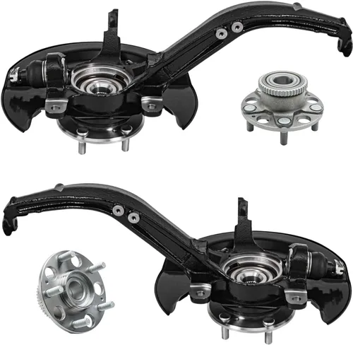 Miniatura 22 de Detroit Axle - Kit de extremo delantero RWD para Chrysler 300 Dodge Challenger Charger Upper Lower Control Arms rótulas de rodamiento de rueda Bujes
