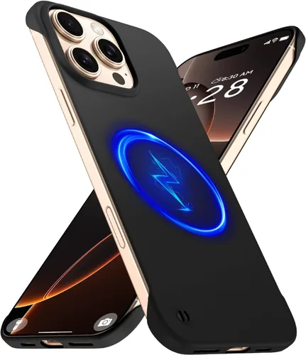 Miniatura 36 de GRECAZO Funda magnética delgada para iPhone 15 Plus de 6.7 pulgadas (2023), ultrafina, ligera, duradera, sin marco, mate, rígida, MagSafe con anillo