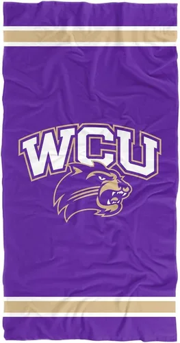 Miniatura 66 de LOGOVISION Manta Abilene Christian University, 30 x 60 pulgadas, logotipo primario CottonFront/PolyBackBeachTowel