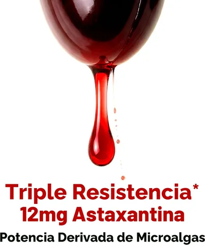Miniatura 4 de Micro Ingredients Astaxantina de 12 mg con aceite MCT, 45 cápsulas blandas Suplementos antioxidantes de astaxantina premium* Fuente