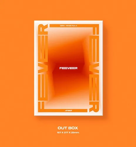 Miniatura 2 de KQ Ent. ATEEZ - ZERO : FEVER Part.3 Álbum+Juego de tarjetas fotográficas adicionales (versión iraria)