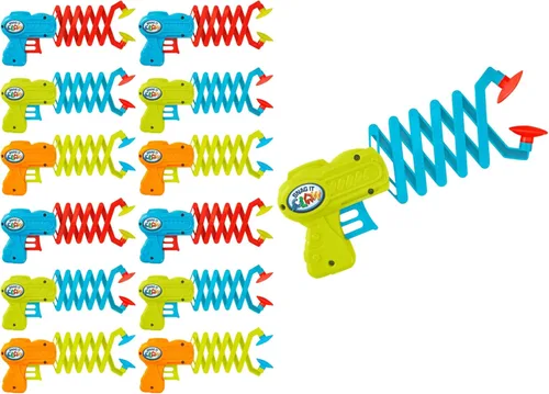 Miniatura 11 de JA-RU Pistola agarradora de garras de brazo robot (2 juguetes surtidos) de 12 pulgadas de largo alcance. Herramienta de recogida de agarrador