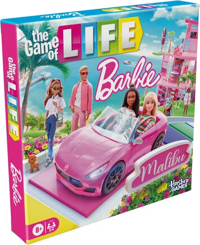 Miniatura 14 de Hasbro Games The Game of Life: Barbie Edition Juego de mesa A partir de 8 años 2 a 4 jugadores Divertidos juegos familiares para niños