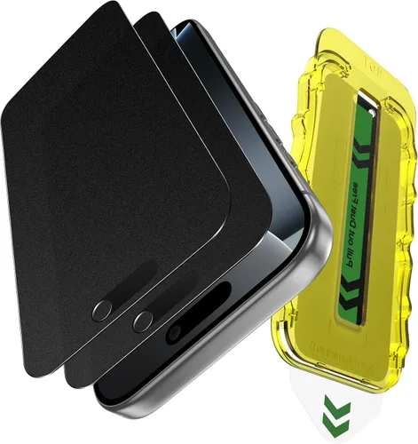 Miniatura 13 de Fotbor - Protector de pantalla para iPhone Xs Max/iPhone 11 Pro Max, protector de pantalla de privacidad antirreflejos, antiespía y arañazos, 2