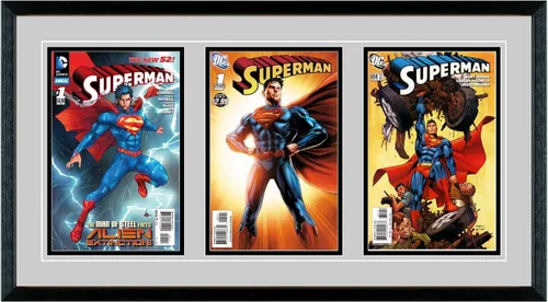 Miniatura 8 de Perfect Cases - Marco doble para cómics con doble estera y molduras de madera real